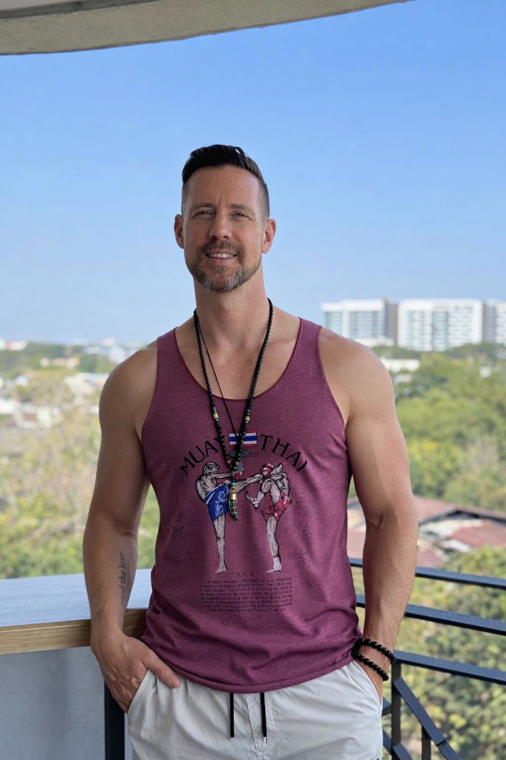 Pete Scott outdoors in Thailand